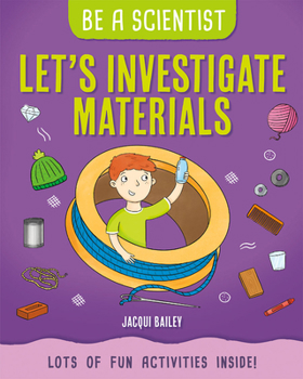 Paperback Let's Investigate Materials Book