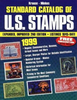 Paperback 1999 Krause-Minkus Standard Catalog of U.S. Stamps Book