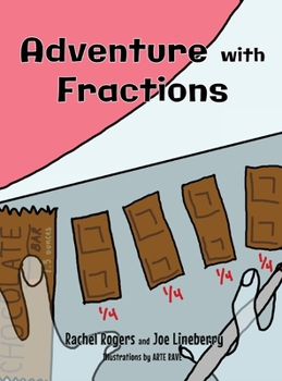 Hardcover Adventure with Fractions Book