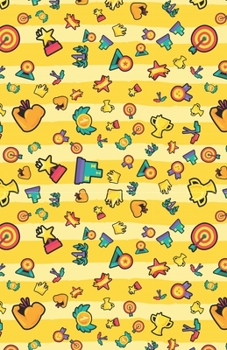 Lined Notebook A5 Size 110 Pages: Funny Ruled Journal. Cute Sport Player Coach Winner Award Trophy Ornament 04A Unique Student Teacher Blank ... Planner Great For Home School Office Writing