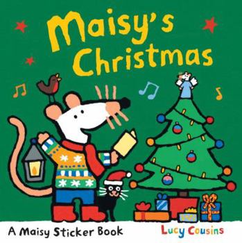 Paperback Maisy's Christmas: Sticker Book