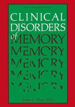 Hardcover Clinical Disorders of Memory Book