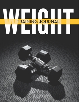 Paperback Weight Training Journal Book