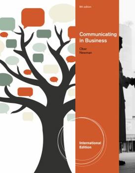 Paperback Communication in Business. by Scot Ober, Amy Newman Book