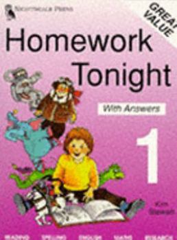 Paperback Homework Tonight with Answers: Kindergarten Book
