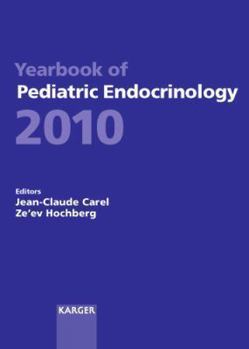 Hardcover Yearbook of Pediatric Endocrinology 2010 Book