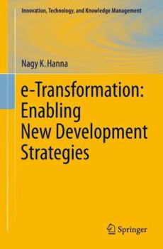 Paperback E-Transformation: Enabling New Development Strategies Book