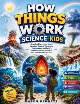 HOW THINGS WORK SCIENCE KIDS: Amazing Discoveries About Weather, Oceans, Volcanoes, Earthquakes, and Earth's Greatest Natural Wonders for Curious Kids Ages 6-12