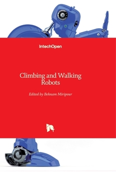 Hardcover Climbing and Walking Robots Book