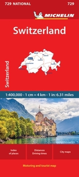 Michelin Switzerland Map 729 (Maps/Country (Michelin))