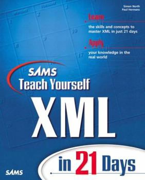 Paperback Sams Teach Yourself XML in 21 Days Book