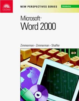 Paperback New Perspectives on Microsoft Word 2000 - Introductory Book