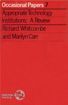 Paperback Appropriate Technology Institutions: A Review Book