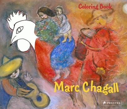 Paperback Coloring Book Chagall Book