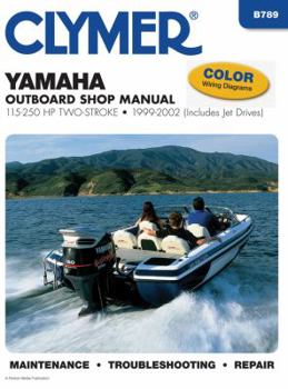 Paperback Yamaha 100-250 HP Two-Stroke Outboards 1999-2002 Book