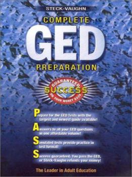 Paperback GED Complete Preparation 2002: Kit Book