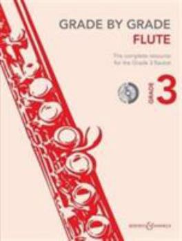 Paperback Grade by Grade - Flute (Grade 3): With CD of Performances and Accompaniments Book