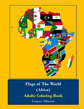 Paperback Flags Of The World (Africa) Adults Coloring Book