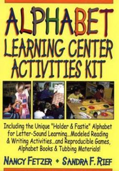 Spiral-bound Alphabet Learning Center Activities Kit Book