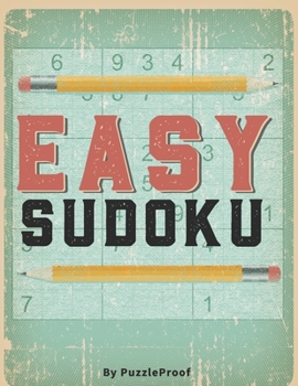 Paperback Sudoku easy - Large print Sudoku Puzzles For Adults book 1: 220 Relaxing Large Print Sudoku Puzzles For Beginners. Two puzzles a page. Answers to puzz [Large Print] Book