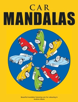 Paperback Car Mandalas - Beautiful mandalas featuring cars for colouring in Book