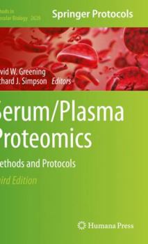 Paperback Serum/Plasma Proteomics: Methods and Protocols Book