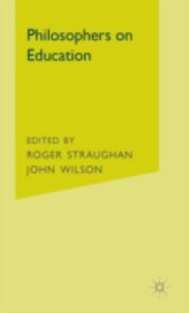 Hardcover Philosophers on Education Book
