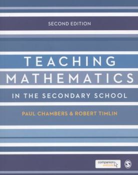 Paperback Teaching Mathematics in the Secondary School Book