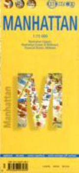 Laminated Manhattan Map by Borch (English Edition)