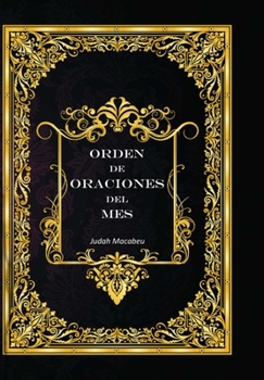Hardcover Orden de Oraciones de Mes [Spanish] Book