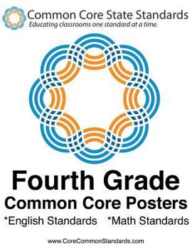 Paperback Fourth Grade Common Core Posters Book