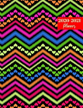 Paperback 2020-2021 Planner: Nifty Weekly & Monthly Planner with Calendar - Personal Journal Week Planners & Goal Planner Organizer Book