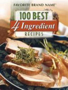 Paperback 100 Best 4 Ingredient Recipes Book