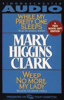 Audio Cassette Mary Higgins Clark Gift Set Cst: While My Pretty One Sleeps and Weep No More My Lady Book