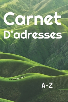 Carnet d'Adresses: R�pertoire T�l�phonique Alphab�tique Cahier Petit Format 15,24x22,86cm 151 Pages � Remplir avec Sommaire Cahier de notes lign�