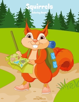 Paperback Squirrels Coloring Book 1 Book