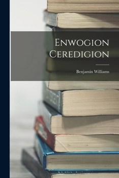 Paperback Enwogion Ceredigion Book