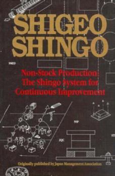 Hardcover Non-Stock Production: The Shingo System of Continuous Improvement Book
