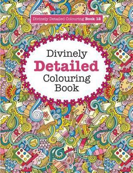 Paperback Divinely Detailed Colouring Book 12 Book