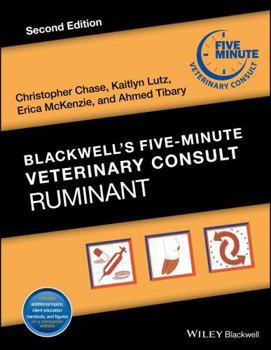 Hardcover Blackwell's Five-Minute Veterinary Consult: Ruminant Book
