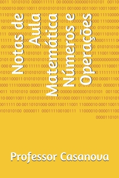 Paperback Notas de Aula Matemática Números e Operações [Portuguese] Book