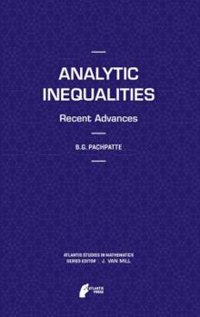 Paperback Analytic Inequalities: Recent Advances Book