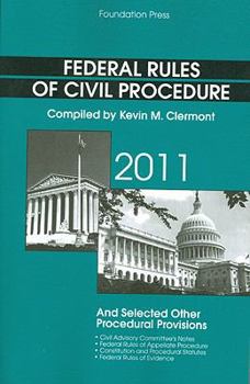 Paperback Federal Rules of Civil Procedure Book