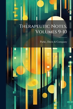 Paperback Therapeutic Notes, Volumes 9-10 Book