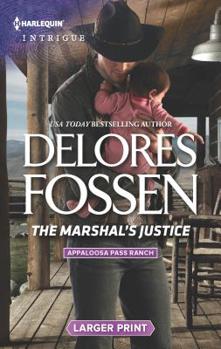 Mass Market Paperback The Marshal's Justice [Large Print] Book