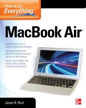 Paperback How to Do Everything MacBook Air Book