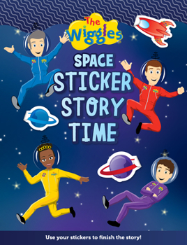 Paperback Space Sticker Storytime Book