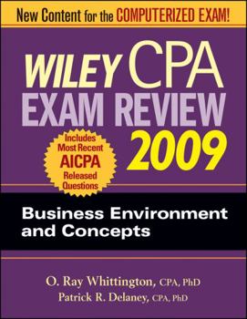 Wiley CPA Exam Review 2010, Business Environment and Concepts (Wiley CPA Examination Review Business Enrivonment and Concepts)