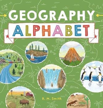 Hardcover Geography Alphabet Book
