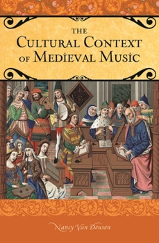 Hardcover The Cultural Context of Medieval Music Book